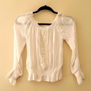 Planet Gold boho top